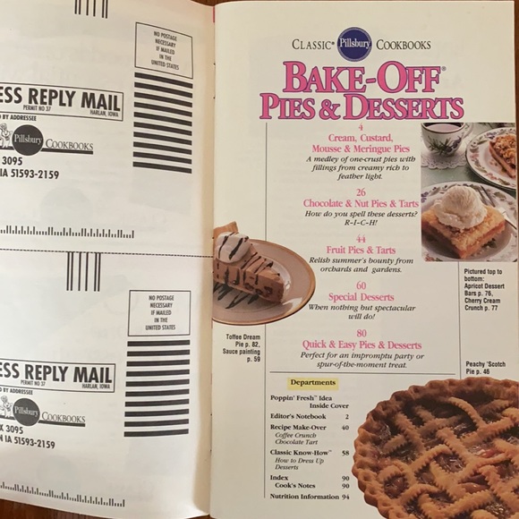 VINTAGE 1990’s Bundle of 5 Pillsbury Cookbooks - Picture 9 of 11